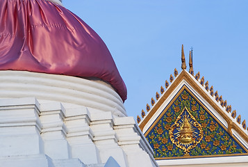 Image showing Detail of temple in Thailand