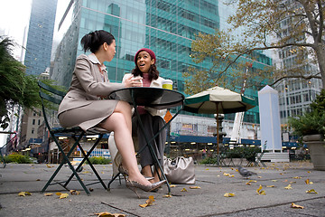 Image showing Business Meeting in the City