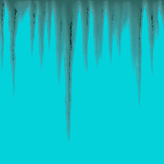 Image showing Seamless Icicles