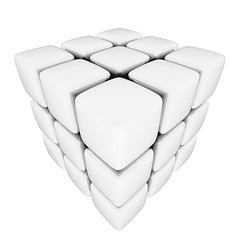 Image showing 3d Cubes