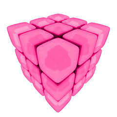 Image showing 3d Cubes