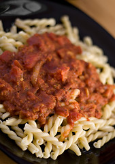 Image showing Italian Pasta Dinner