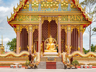 Image showing Buddha image at Wat Huai Yai, Pattaya, Thailand