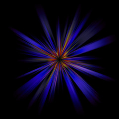 Image showing Abstract Burst