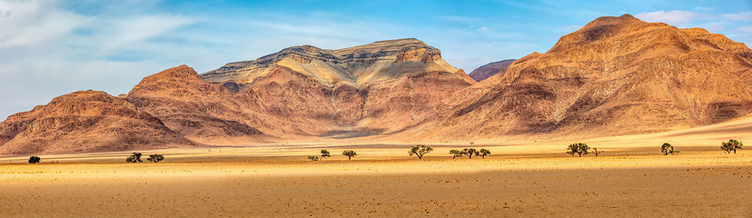 Image showing Namib desert, Namibia Africa landscape