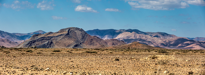 Image showing Namib desert, Namibia Africa landscape