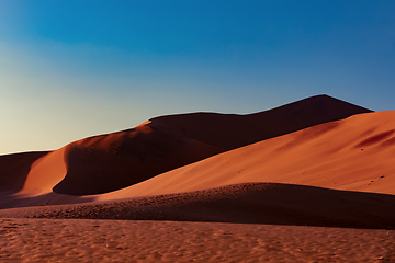 Image showing beautiful landscape Hidden Vlei in Namibia Africa