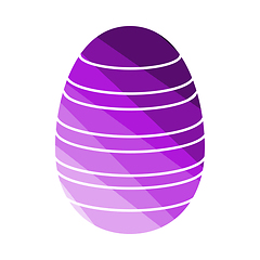 Image showing Easter Egg With Ornate Icon