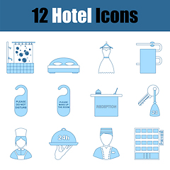 Image showing Hotel Icon Set