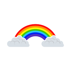 Image showing Rainbow Icon