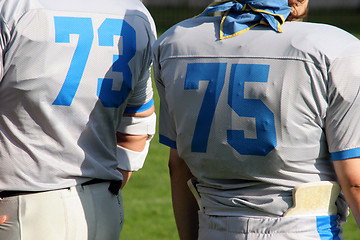 Image showing American football