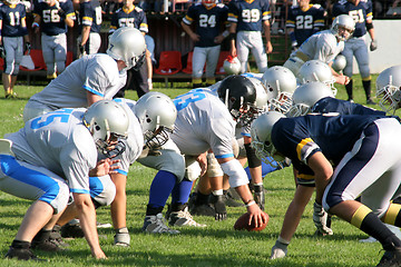 Image showing American football