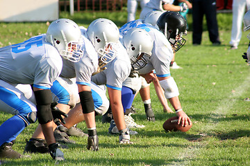 Image showing American football
