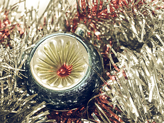 Image showing Vintage looking Christmas decoration