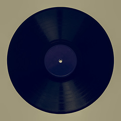 Image showing Vintage looking Vintage 78 rpm record