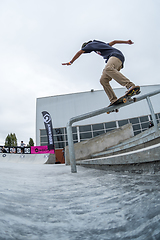 Image showing Unidentified skater during the 4th Stage DC Skate Challenge