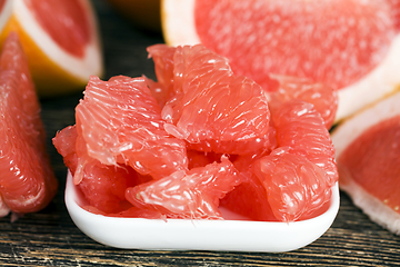 Image showing red grapefruit