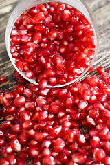 Image showing red juicy pomegranate