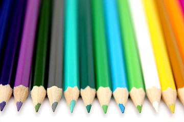 Image showing colored pencils