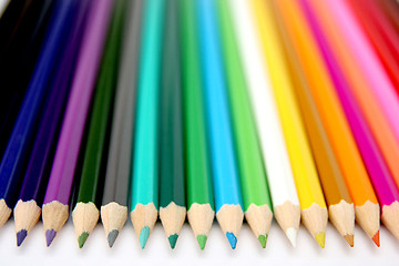 Image showing colored pencils