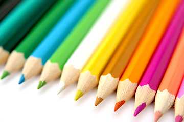 Image showing colored pencils