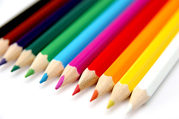 Image showing colored pencils