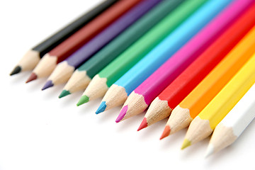 Image showing colored pencils