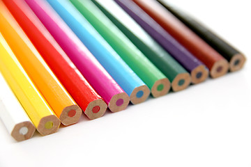 Image showing colored pencils