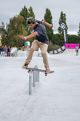 Image showing Unidentified skater during the 4th Stage DC Skate Challenge