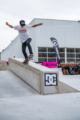 Image showing Daniel Ferreira during the 4th Stage DC Skate Challenge