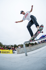 Image showing Daniel Ferreira during the 4th Stage DC Skate Challenge