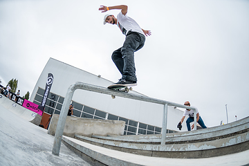 Image showing Unidentified skater during the 4th Stage DC Skate Challenge