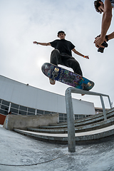 Image showing Unidentified skater during the 4th Stage DC Skate Challenge