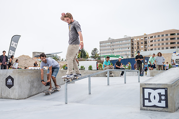 Image showing Unidentified skater during the 4th Stage DC Skate Challenge