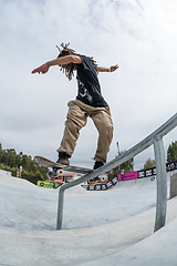 Image showing Matheus Freitas during the 4th Stage DC Skate Challenge