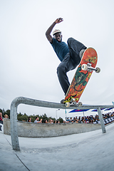 Image showing Zenildo Guilherme during the 4th Stage DC Skate Challenge