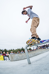 Image showing Unidentified skater during the 4th Stage DC Skate Challenge