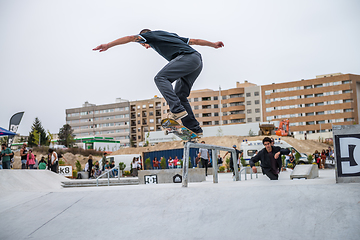 Image showing Jorge Simoes during the 4th Stage DC Skate Challenge