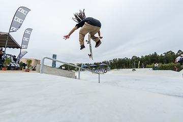 Image showing Matheus Freitas during the 4th Stage DC Skate Challenge