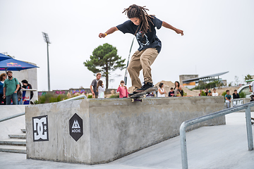 Image showing Matheus Freitas during the 4th Stage DC Skate Challenge