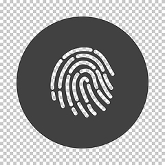 Image showing Fingerprint Icon