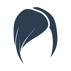 Image showing Lady\'s Hairstyle Icon