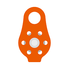 Image showing Alpinist Pulley Icon