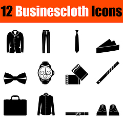 Image showing Businescloth Icon Set