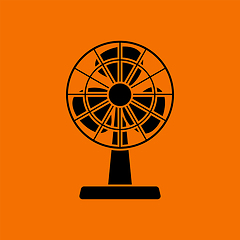 Image showing Electric Fan Icon