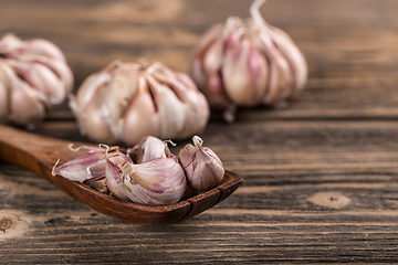 Image showing Garlic cloves