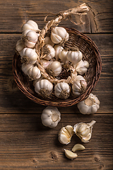 Image showing Dried garlic