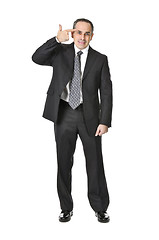 Image showing Businessman on white background