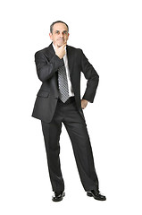 Image showing Businessman on white background