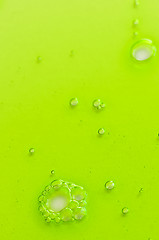 Image showing Abstract background with green liquid